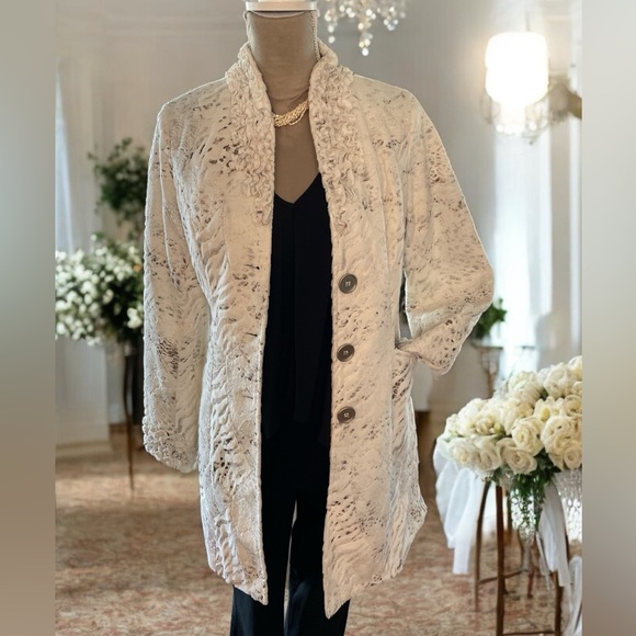 NWT Ethyl Animal Print Duster Size Small - Picture 1 of 15